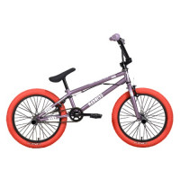 Велосипед Stark Madness BMX 2 20" фиолетово-серый/перламутр/красный (2024)