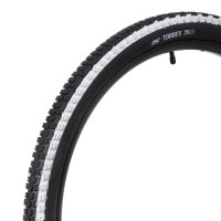 Покрышка Torres ZX-18 EVO 26" X 2,0"; черная. ( С белой полоской) (С сеткой)