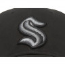 Бейсболка Atributika&Club NHL Seattle Kraken черная (55-58 см) 31627 - Бейсболка Atributika&Club NHL Seattle Kraken черная (55-58 см) 31627