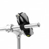 Держатель для смартфона Bone Bike Tie 4 + Power Strap 07-200630 на руль, универсальный 4.7'-7.2', силикон, черный - Держатель для смартфона Bone Bike Tie 4 + Power Strap 07-200630 на руль, универсальный 4.7'-7.2', силикон, черный