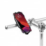 Держатель для смартфона Bone Bike Tie 4 + Power Strap 07-200630 на руль, универсальный 4.7'-7.2', силикон, черный - Держатель для смартфона Bone Bike Tie 4 + Power Strap 07-200630 на руль, универсальный 4.7'-7.2', силикон, черный