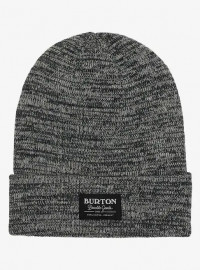 Шапка Burton MNS KACTSBNCH TALL True Black/Stout White Marl (2022)