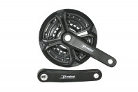 Система PROWHEEL TA-CQ02*24/34/42T*152MM ALLOY CRANK, CHAINLINE:48,5, под квадрат, черный (2022)