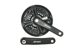 Система PROWHEEL TA-CQ02*24/34/42T*152MM ALLOY CRANK, CHAINLINE:48,5, под квадрат, черный (2022) 