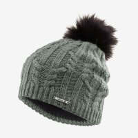 Шапка SALOMON Ivy Beanie Sedona Sage black, OSFA