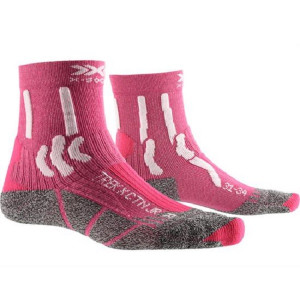 Носки X-Socks Trek X Cotton Junior Flamingo Pink/Arctic White 