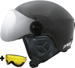 Шлем ProSurf 2 VISOR carbon shiny black 