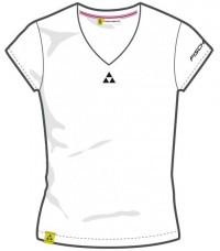 Футболка Fischer Triangle-Logo короткий рукав white