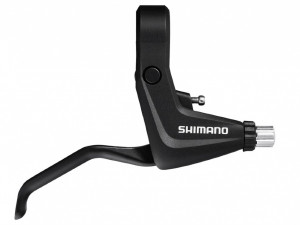 Тормозная ручка Shimano Alivio, BL-T4000, прав, цв. черн., v-br под 2 пал. 