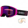 Маска Shred Simplify+ Bigshow black/pink - CBL Blast + CBL Sky - Маска Shred Simplify+ Bigshow black/pink - CBL Blast + CBL Sky