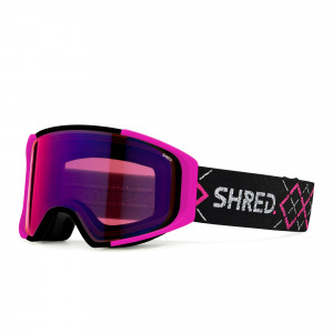 Маска Shred Simplify+ Bigshow black/pink - CBL Blast + CBL Sky 