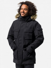 Куртка Jack Wolfskin Glacier Canyon Parka black (2022)