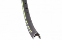 Обод Stels 26"x1.5" HLQC-GA15B 14Gx32Н алюминиевый чёрный с зелено-серой наклейкой