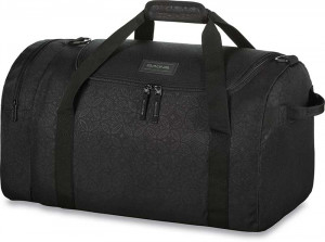 Спортивная сумка Dakine Eq Bag 51L Tory (чёрный с бирюзовой подкладкой) 