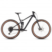 Велосипед Cube Stereo One22 Pro 27.5" metalblack´n´black рама:XS (2025)