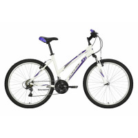 Велосипед Black One Alta 26 Alloy белый/фиолетовый/серый (2021)