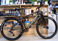 Велосипед Forward SPORTING 27.5 X черный/оранжевый рама 17 (Демо-товар, состояние хорошее)