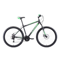 Велосипед Black One Onix 26 Alloy черный/зеленый/серый (2021)