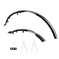 Комплект крыльев Oxford 700c Hybrid 56mm Mudguard Set Black