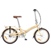 Велосипед Shulz Goa V-brake 20 cream