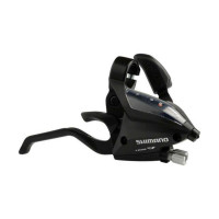 Перекл-ль SHIMANO TOURNEY ESTEF5002RV8AL 2-3172 шифтер+торм. ручка 2пальца 8скор. правый черн инд. уп.