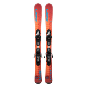 Горные лыжи Elan Maxx Orange Jrs 130-150 + крепления El 7.5 Shift (2024) 