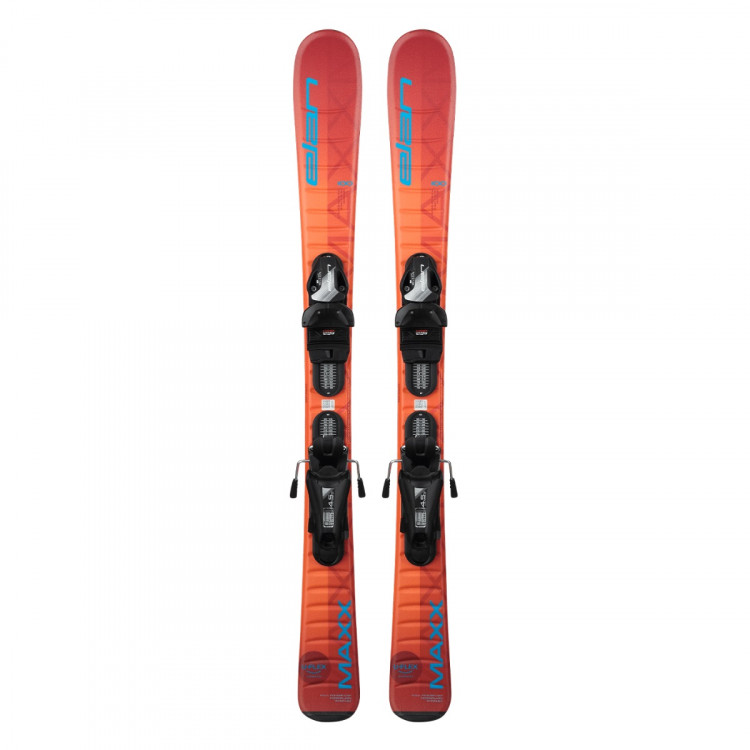 Горные лыжи Elan Maxx Orange Jrs 130-150 + крепления El 7.5 Shift