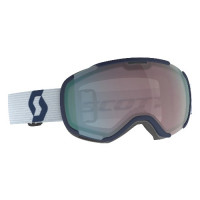 Маска Scott Faze II Goggle dark blue/light grey/enhancer aqua chrome