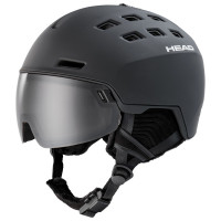 Шлем с визором Head Radar 5K + SpareLens Black (2023)