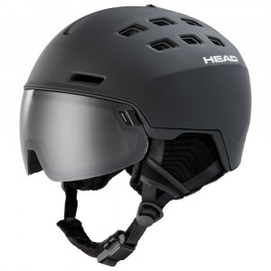 Шлем с визором Head Radar 5K + SpareLens Black 