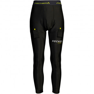 Брюки компрессионные с защитой паха Fischer Jock Compression Pants JR (H064224) 