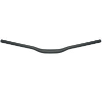 Руль ZOOM MTB-AL-325BT Ø31,8мм х L680мм х Н25мм, изгиб 8° назад, 6° вверх, баттированный алюминий, матовый чёрный