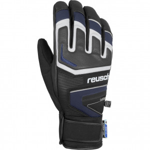 Перчатки горнолыжные Reusch Thunder R-Tex XT Black/Dress blue 