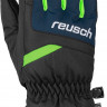 Перчатки горнолыжные Reusch Bennet R-Tex Xt Junior Black/Dress Blue/Neon Green - Перчатки горнолыжные Reusch Bennet R-Tex Xt Junior Black/Dress Blue/Neon Green