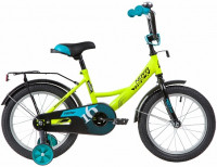Велосипед Novatrack Vector 16" салатовый (2020)