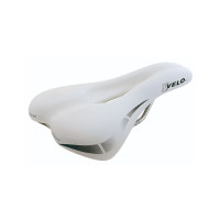 Седло VELO 5-250338 WIDE:CHANNEL универс. 270х175мм анатом. с вентил.AIR-COOL, бесшовное O-Zone full Cut, D2, 358г, (на блист) белое