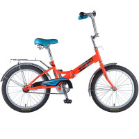 Велосипед NOVATRACK складной, FS20 20" оранжевый (2019)
