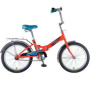 Велосипед NOVATRACK складной, FS20 20&quot; оранжевый (2019) 