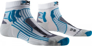 Термоноски X-Socks Marathon Energy Women arctic white/teal blue (2021) 