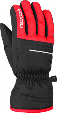 Перчатки горнолыжные Reusch Alan Junior Black/Fire Red