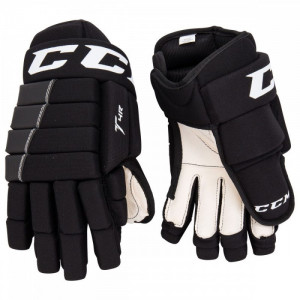 Перчатки CCM Tacks 4R (Roll) JR black/black 