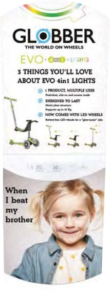 Стенд демонстрационный Globber для Evo 4in1/5in1 