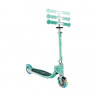 Самокат Globber Flow Foldable Junior Lights мятный - Самокат Globber Flow Foldable Junior Lights мятный