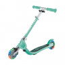 Самокат Globber Flow Foldable Junior Lights мятный - Самокат Globber Flow Foldable Junior Lights мятный