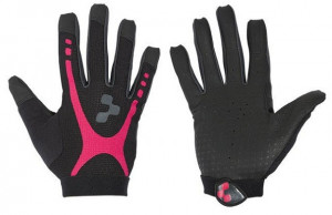 Перчатки женские Cube WLS Race Touch black&#039;n&#039;raspberry&#039;n&#039;anthracite 