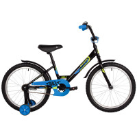 Велосипед Novatrack Twist 20" черный (2025)