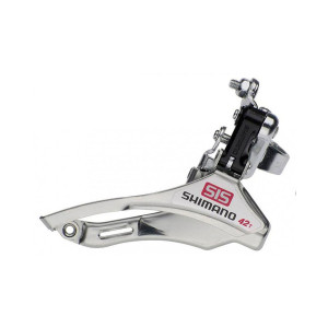 Суппорт/перекл. перед. SHIMANO 2-4098 TOURNEY AFDTY10DS6 нижн. тяга верхн. хомут 28,6мм 42зуб. б/уп 