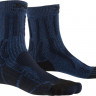 Носки X-Socks Trek X CTN WMN midnight blue melange/opal black - Носки X-Socks Trek X CTN WMN midnight blue melange/opal black