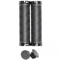 Ручки на руль Horst H240 00-170474-1 130мм резиновые черные