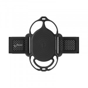 Держатель для смартфона Bone Run Tie 2 07-210430 на руку (размер L), универсальный Garmin 4.7&#039;-7.2&#039;, силикон, черный 